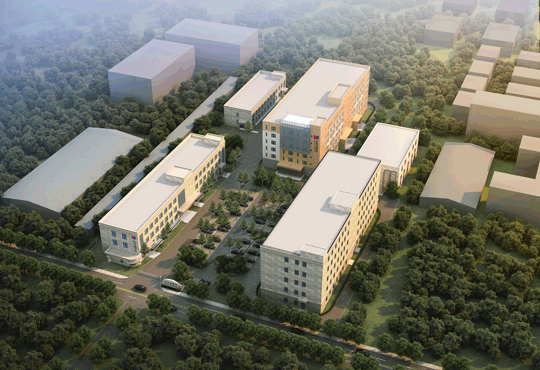 公司鸟瞰全景图 公司鸟瞰全景图